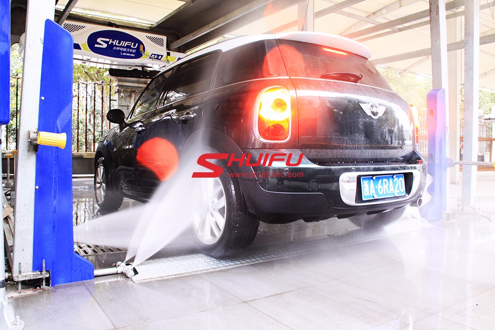 car wash equipment prices for touchless with chassis-wash-wheel-blaster M9 SHUIFU CHINA